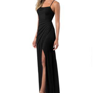 Azazie | Kalea Dress - Black